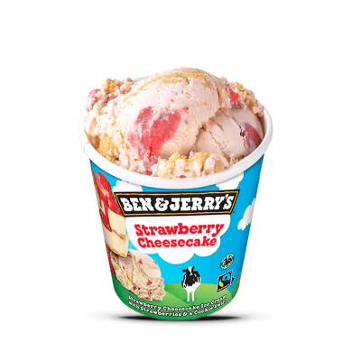 Ice Gream Ben & Jerry's Strawberry Cheesecake 500ml